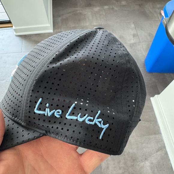 Black Mesh Chicago Flag Golf Cap - Picture 2 of 5